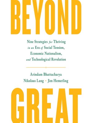 cover image of Beyond Great